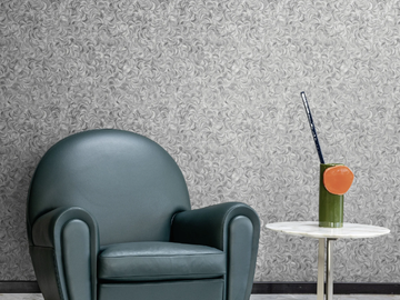 METAL CIRCULAR BRUSHED WPN 513 - Motif panoramic wallpaper by Spaghetti Wall - view 2